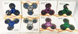 24 Pieces Chrome Spinner 24 Pcs Per Box - Fidget Spinners