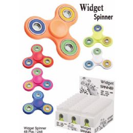 48 Wholesale Solid Color 48 Pcs Per Display Box Spinners