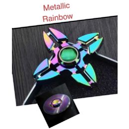20 Wholesale Fidget SpinneR--Rainbow Anodized