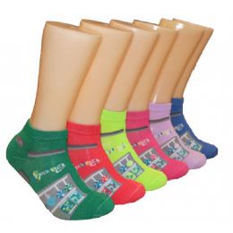 480 Pairs Women's Candy Shop Low Cut Ankle Socks - Womens Ankle Sock