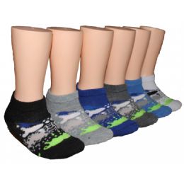 480 Pairs Boys Low Cut Ankle Socks - Boys Ankle Sock