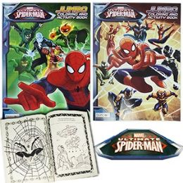 24 Wholesale Spiderman Coloring And Activity Books.