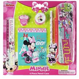 48 Wholesale 6 Piece Disney's Minnie's BoW-Tique Pencil Sets.