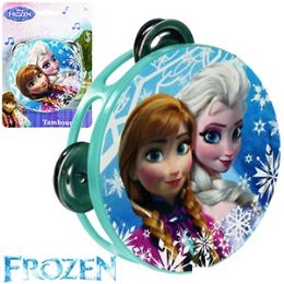 24 Wholesale Disney's Frozen Toy Tamborines.