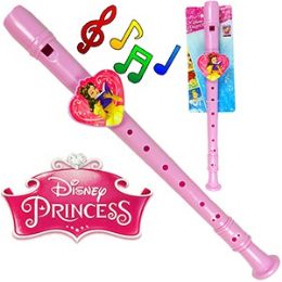 24 Pieces Disney's Princess Plastic Recorder Flutes - Girls Toys