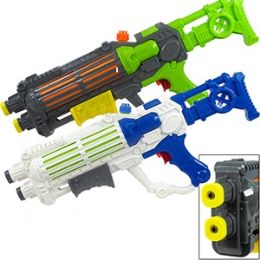 18 Wholesale Dual Nozzle Water Assault Weapons.