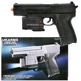 48 Wholesale Airsoft Pistol W/laser Pointer And Light