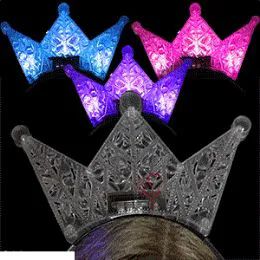 96 Wholesale Flashing Crown Headbands