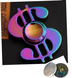 24 Wholesale Fidget Spinner [rainbow Metal $