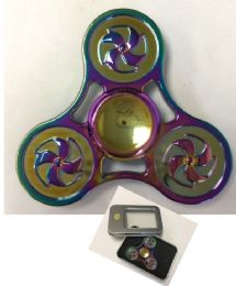 20 Bulk Fidget Spinner [rainbow Tri Spinner]