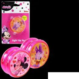 48 Wholesale Disney's Minnie's BoW-Tique Light Up YO-Yos.