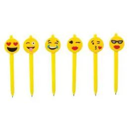 60 Wholesale Emoji Fun Retractable Pen