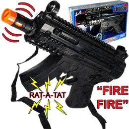 36 Wholesale Battery Operated Vibrating Special Forces Uzi W/ Sound.