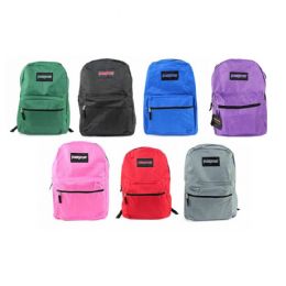 24 Wholesale 17" Classic Backpacks - Asst