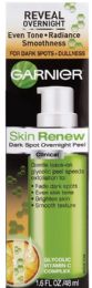 50 Wholesale Garnier Skin Renew Dark Spot Overnight Peel, 1.6oz