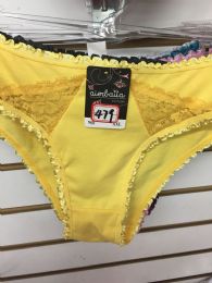 72 Wholesale Womans Fashion Underwear Cotton Blend