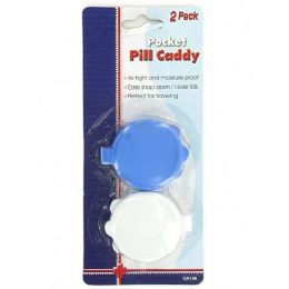 72 Pieces Pocket Pill Caddy Set - Pill Boxes and Accesories