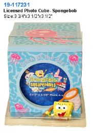 16 Wholesale Licensed Photo Cube - Spongebob