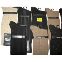 120 Wholesale Men's Dress Socks