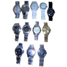 24 Units of Wrist Watches For Men, A Few Ladies - Men's Watches