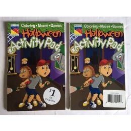 192 Wholesale Halloween Coloring And Activity Books