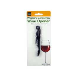 72 Wholesale Waiter's Corkscrew Wine Opener