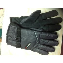 72 Wholesale Ski Glove With Dotted Palm
