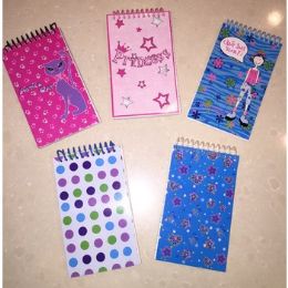 200 Wholesale Spiral Notepads - Assorted Prints