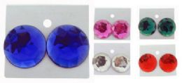 36 Pairs Clip Earrings Assorted Color Glitter Teardrop Shape Clip Earrings - Earrings