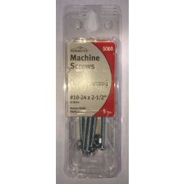 75 Wholesale 5 Pcs Machine Screws Round Head Slotted #10