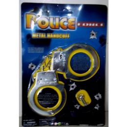 72 Pieces Toy Metal Handcuffs - Boys Toy Sets