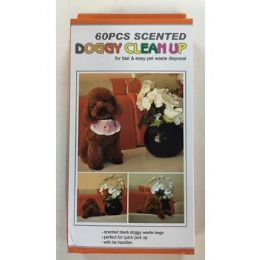 48 Wholesale Scented Doggy Clean Up Bags