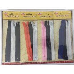 60 Wholesale Assorted Colored Zipper Replacements