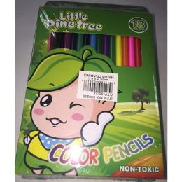 72 Wholesale Little Pin Tree Color Pencils