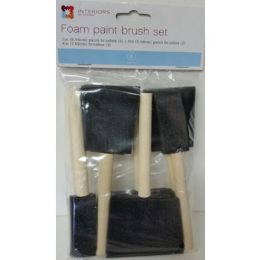 48 of Foam Paint Brush Set