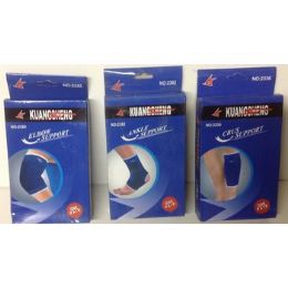 72 Wholesale Elbow, Ankle & Calf Support 2-Pack