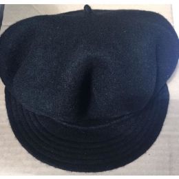 48 Wholesale Women's Wool Newsboy Hat