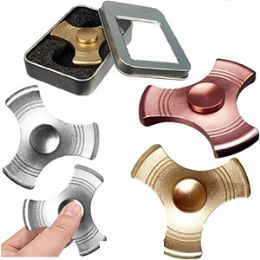 50 Wholesale Metal Hand Spinners In Tins