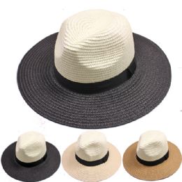 24 Bulk Men Summer Hat Assorted Colors