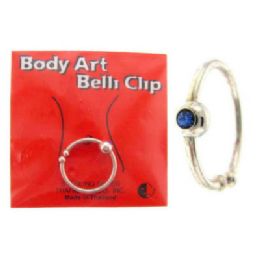 36 Pieces Sterling Silver Belly Clip Looks Like Real Body Piercing Jewelry - Body Jewelry