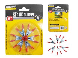 96 Pieces 6pc Spring Clamps - Clamps
