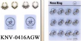 48 Wholesale Nose Ring Two Styles