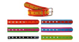 72 of Bright Striped And Dotted Design Fashion Belt