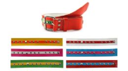 72 of Bright Rivets And Studs Fashion Belt