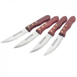 12 Wholesale 4 Piece Deluxe Steak Knife Set