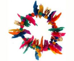 72 Wholesale Assorted Color Transparent And Translucent Petal Beads