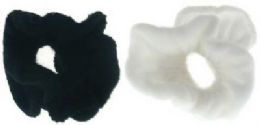 72 Wholesale Assorted Color Scrunchies