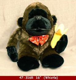 12 Units of Banana Gorilla - Plush Toys