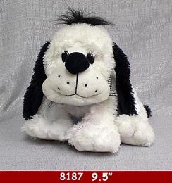 18 Wholesale 9.5" Plush Cartoon Dog