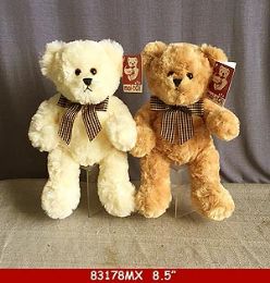 12 Wholesale 8.5" Plush Toy Teddy Bear
